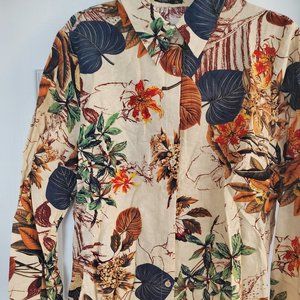 Brand New Floral Print Shirt